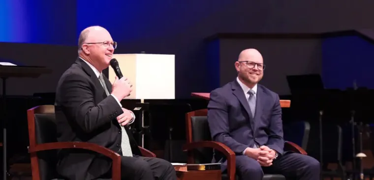 Pastor Chappell and Larry Chappell