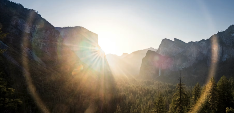 Mountain and Sun