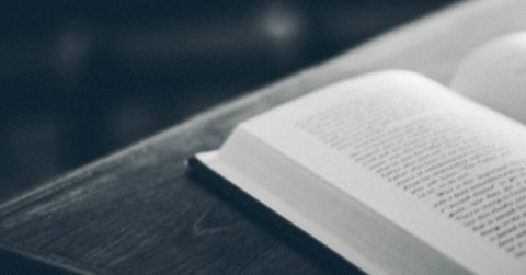 bible on pulpit