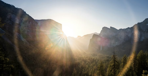 Mountain and Sun