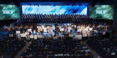 God is able choir