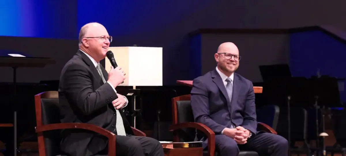 Pastor Chappell and Larry Chappell